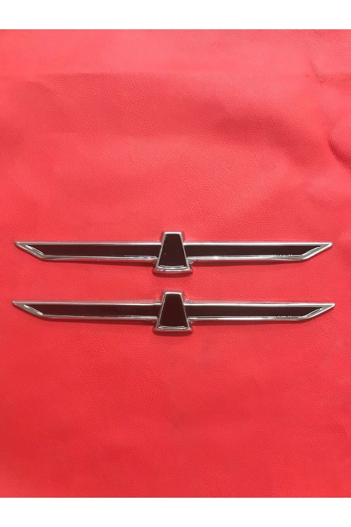 Otoçet Metal Kuş Arma Takımı Siyah 2x19 cm (2 Adet)