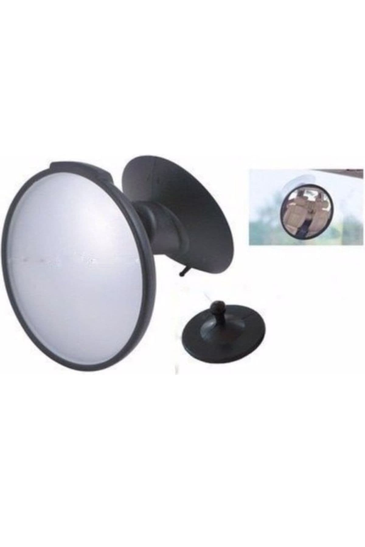 Vantuzlu Araç İçi Dikiz Aynası 70 mm