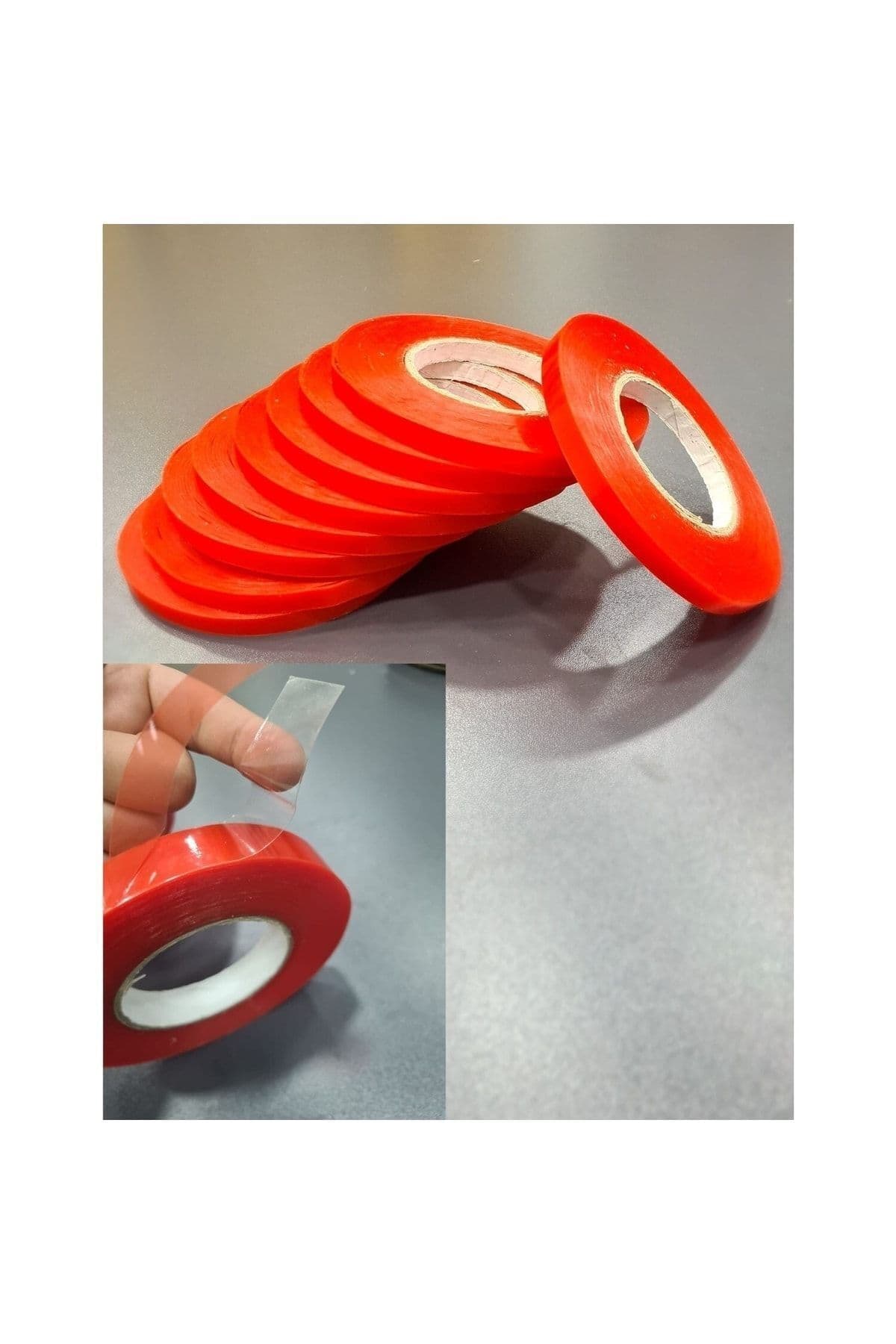 Çift Taraflı Silikonize Köpük Bant 10 mm x 5 m