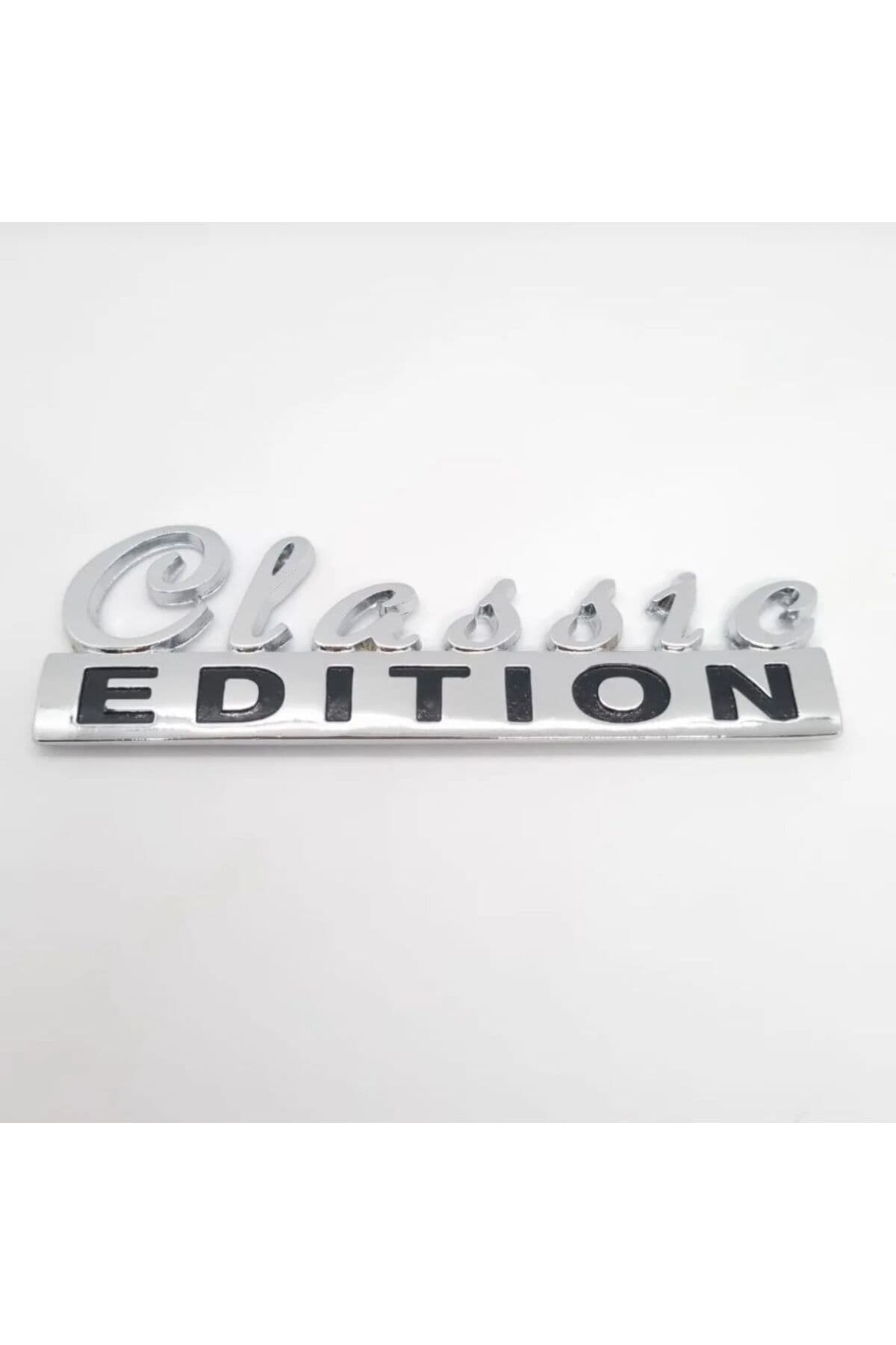 Classic Edition Metal Döküm Yazı Arma 13x4,5 cm – Kendinden Yapışkanlı