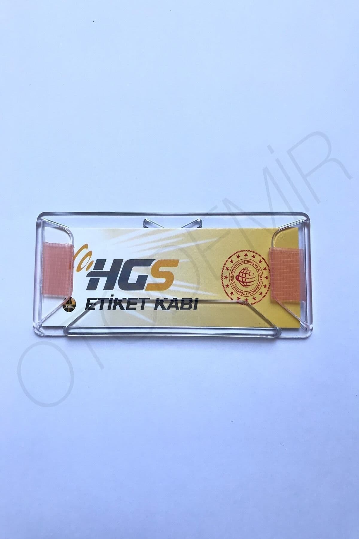 HGS Kabı Yeni Model Şeffaf 11x4,5 cm – Yeni Etikete Uygun