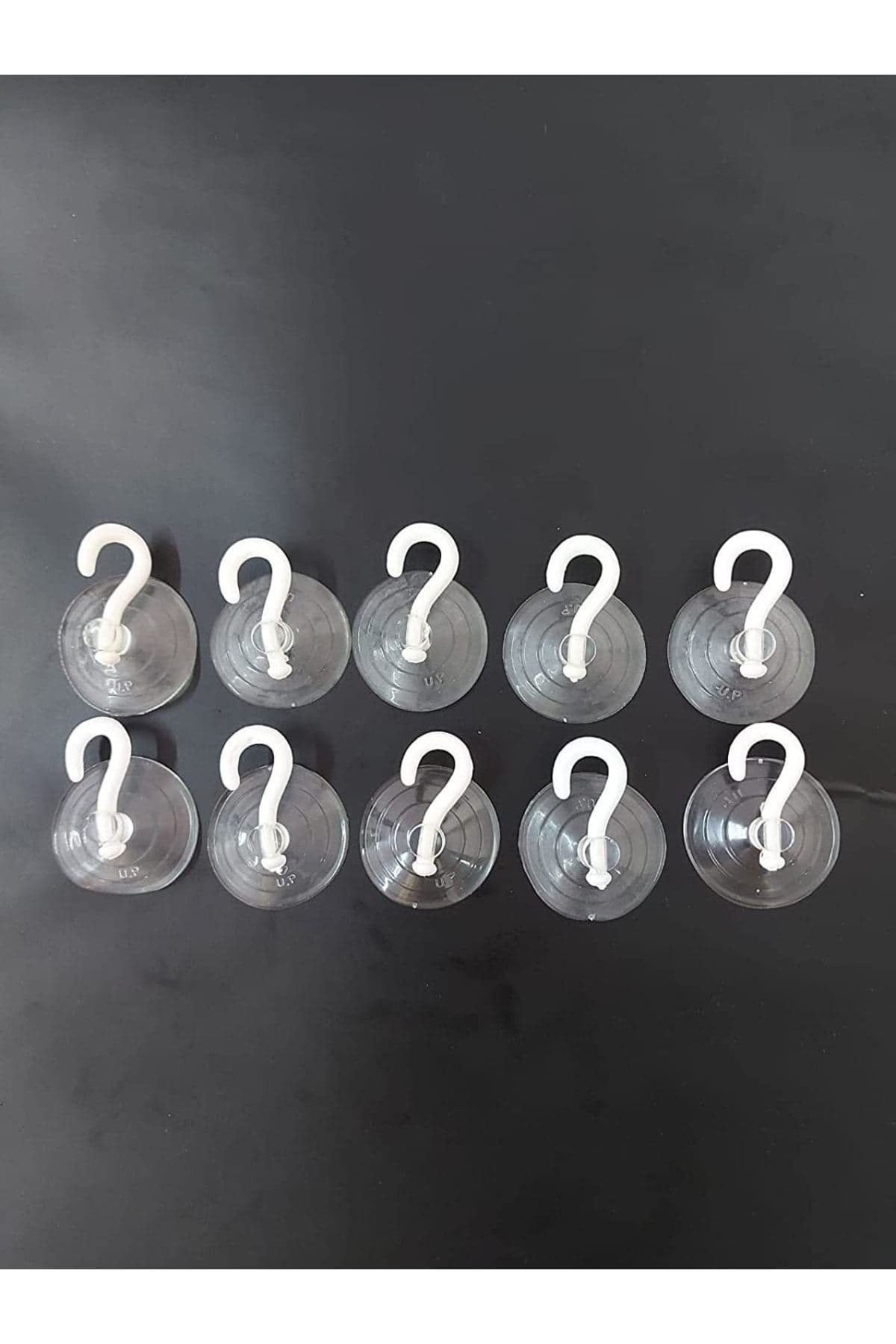 Plastik Askılı Vantuz Öpücük 10 Adet